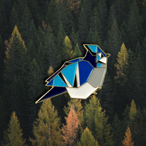 Bluejay Pin