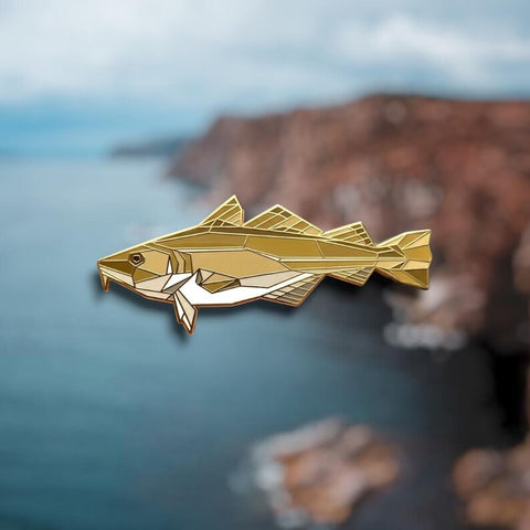 Cod Fish Pin