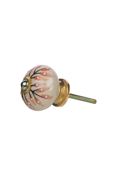 Red & White Knob