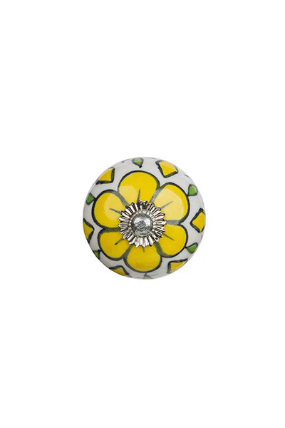 Green,Yellow & White Knob