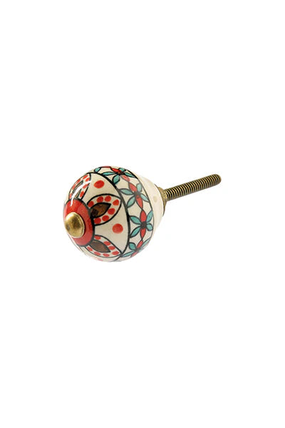 Blue & Red Knob