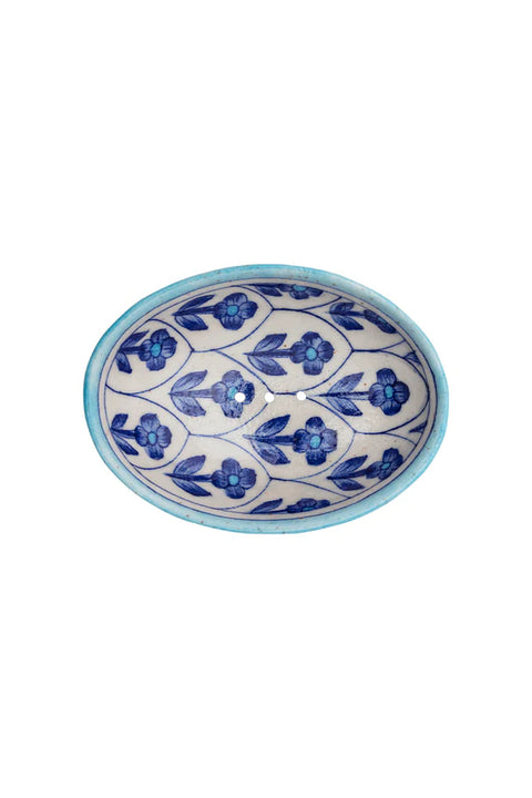 Soap Dish Blue & White Florals