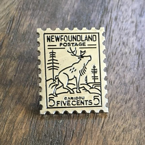 NFLD Stamp Pin