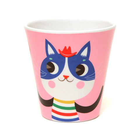 Cat Melamine Cup