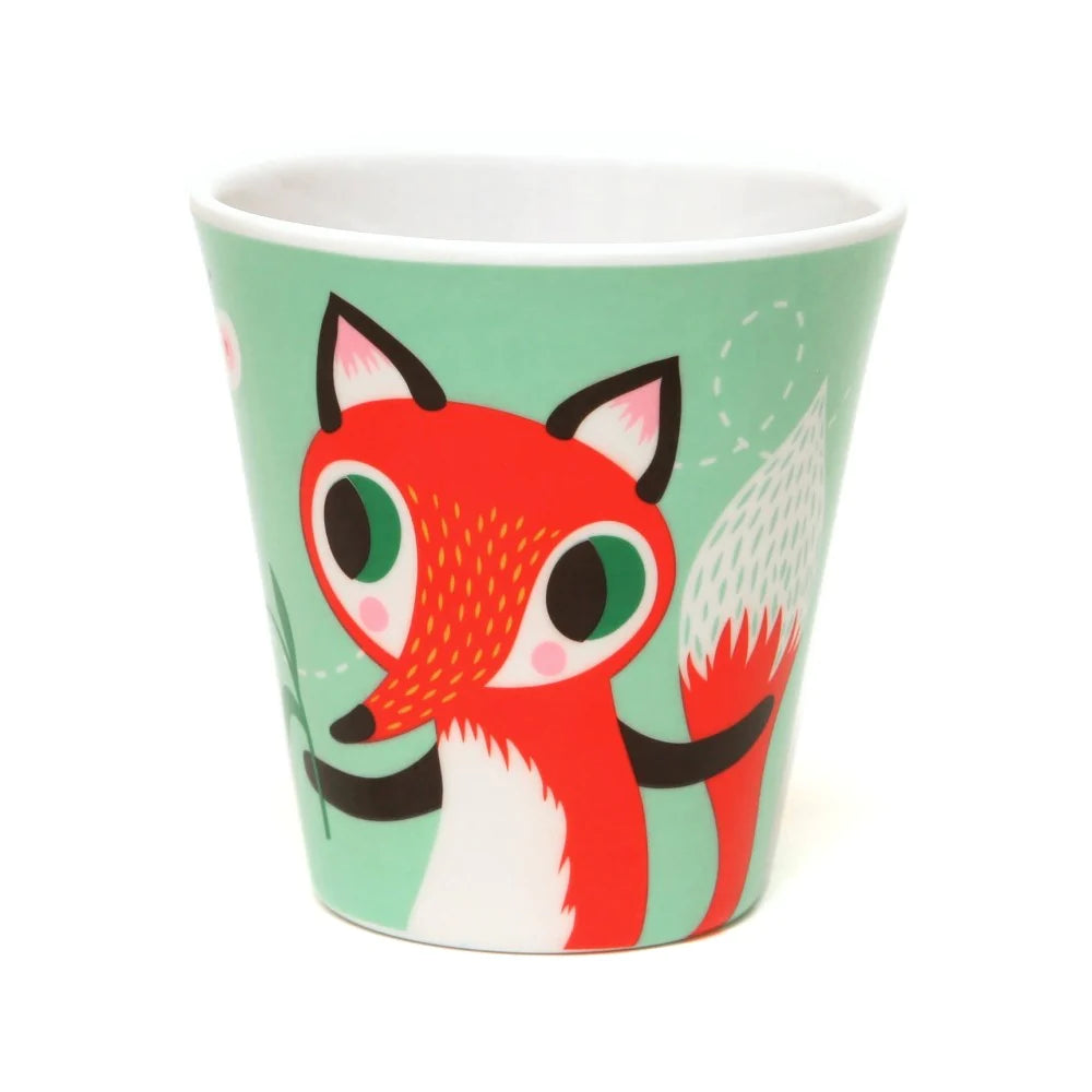 Fox & Rabbit Melamine Cup
