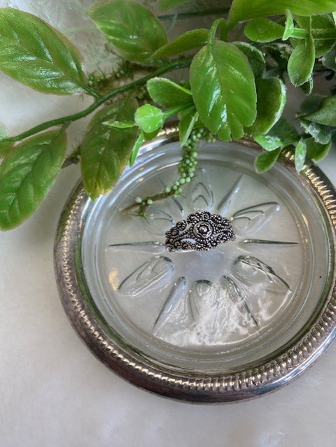 Vintage Inspired Milgrain Ring