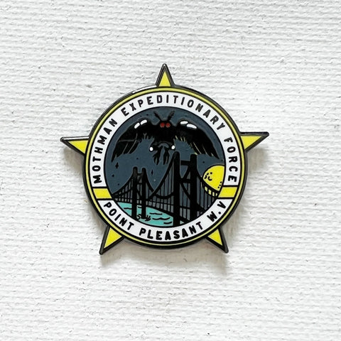Mothman Expeditionary Force Pin