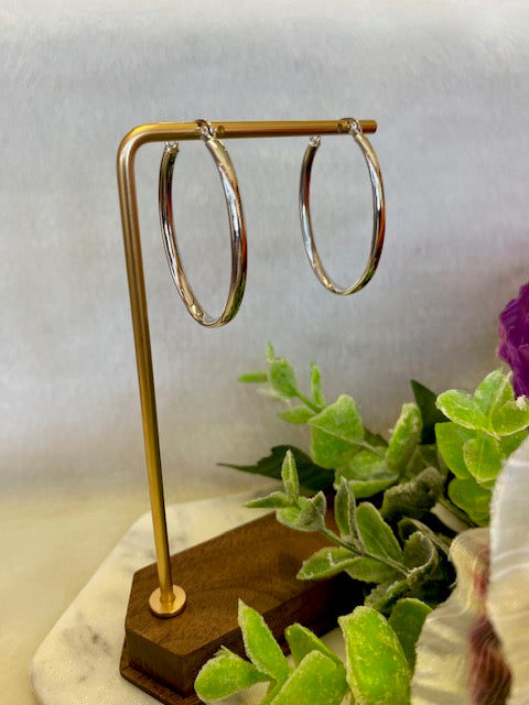 Oval Hoops