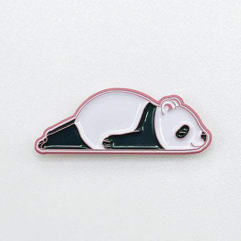 Flat Panda Pin