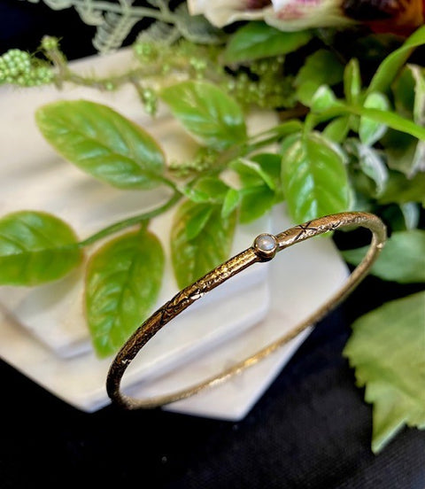 Starlit Pearl Bangle