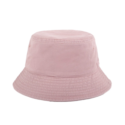 Pink Denim Bucket Hat