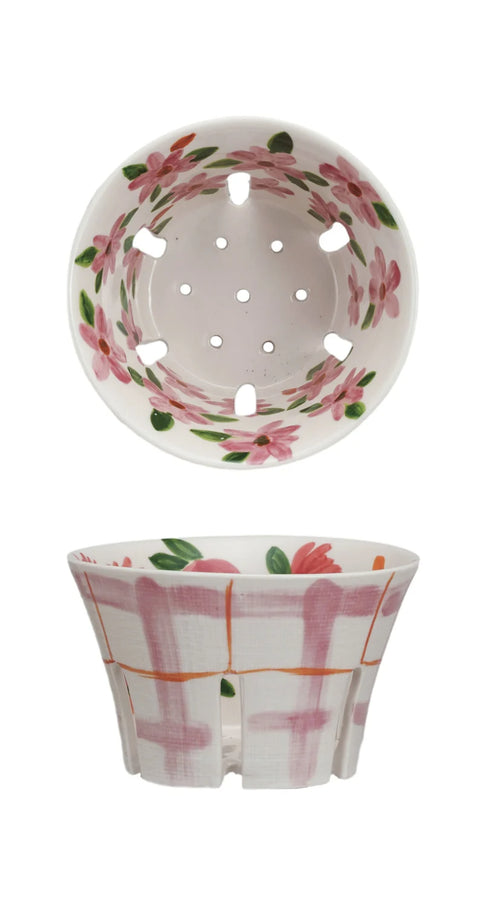 Plaid Berry Bowls
