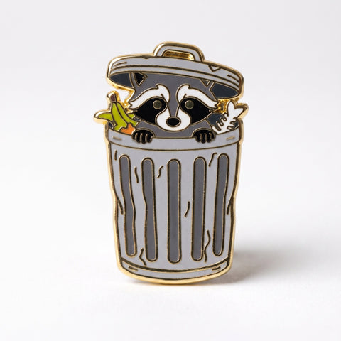 Gold Raccoon Pin