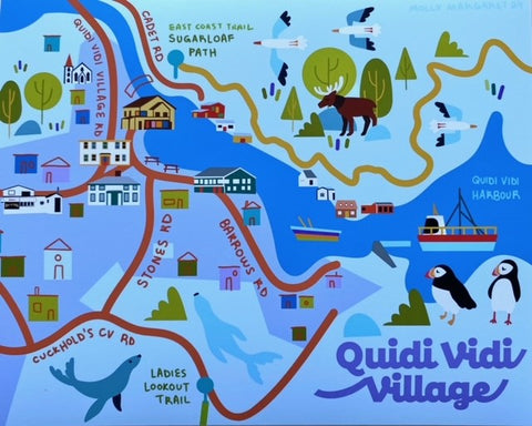 Quidi Vidi Village Map