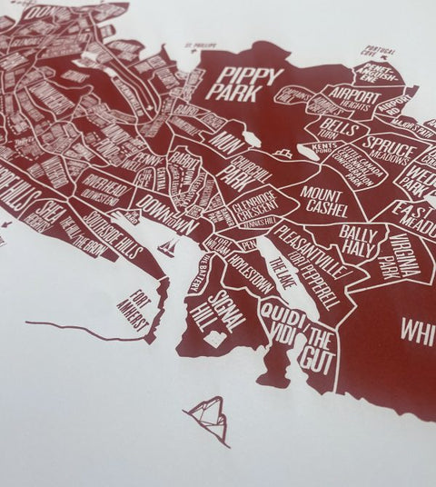 Neighbourhood Map Print