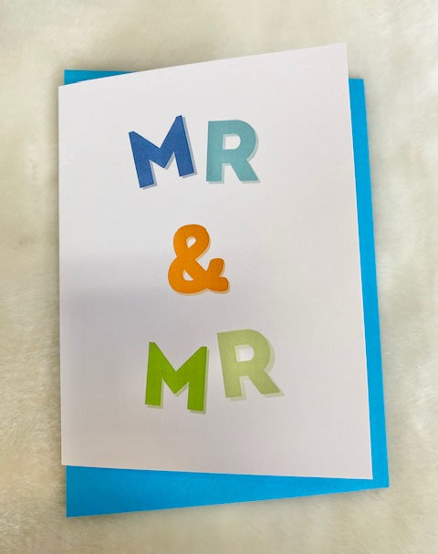 Mr. & Mr. Wedding Card