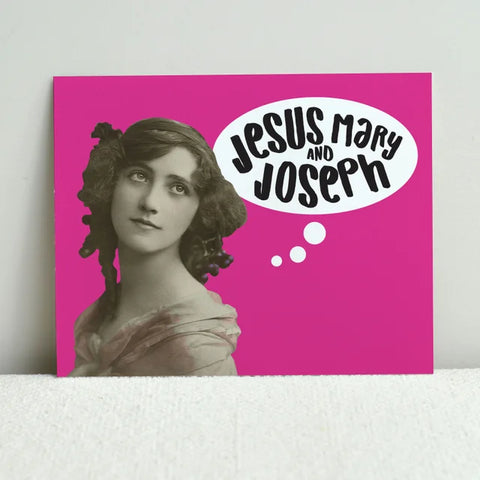 Jesus, Mary & Joseph Print