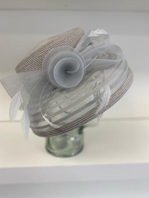 Silver Dress Hat