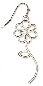 Floral Outline Earrings