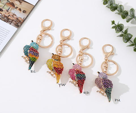 Bird Bag Charm/ Keychain
