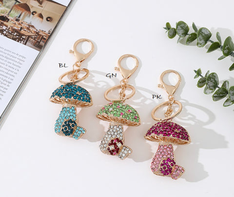 Mushroom Bag Charm/ Keychain
