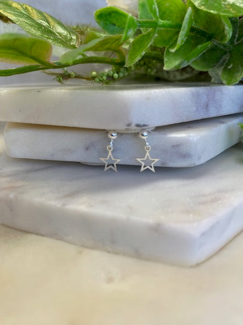 Star Outline Studs