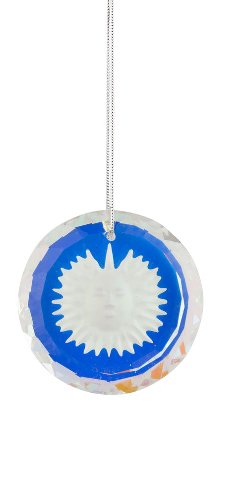 Etched Disk Ornament