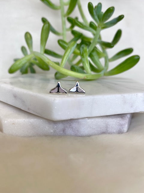 Whale Tail Studs