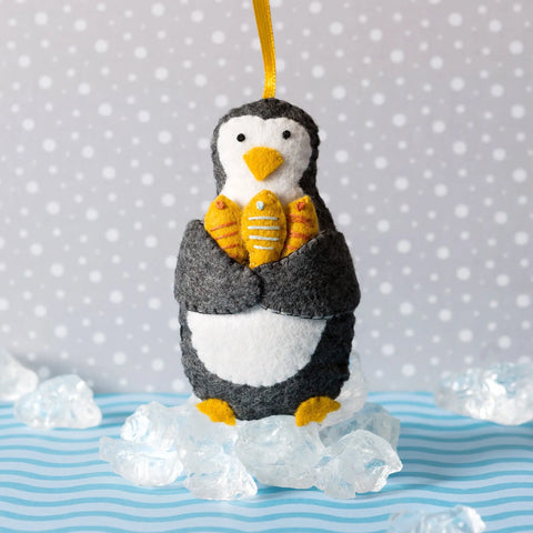 Penguin Ornament Felt Craft Kit