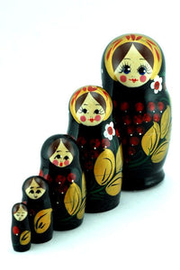 Gold Crown 5 Piece Doll