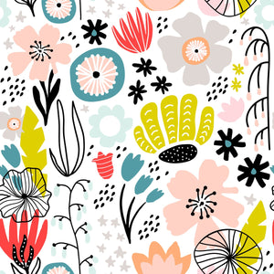 Floral Oven Mitts