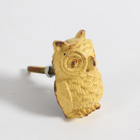 Yellow Owl Knob