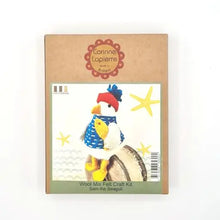 Load image into Gallery viewer, Sam the Seagull Felt Craft Kit
