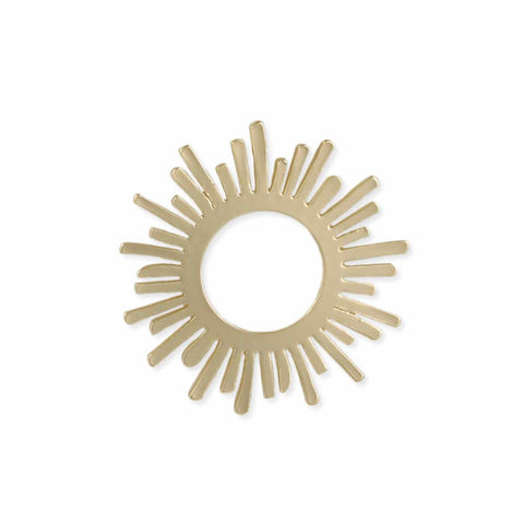 Sun Ray Stud Earrings