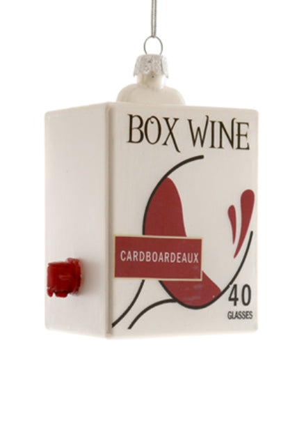 Boxed Wine (Red) Ornament