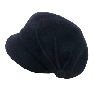 Newsboy Cap In Black
