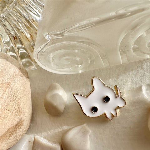 Tiny Kitten Enamel Pin