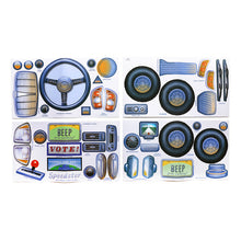 Load image into Gallery viewer, Reusable Stickers - Car
