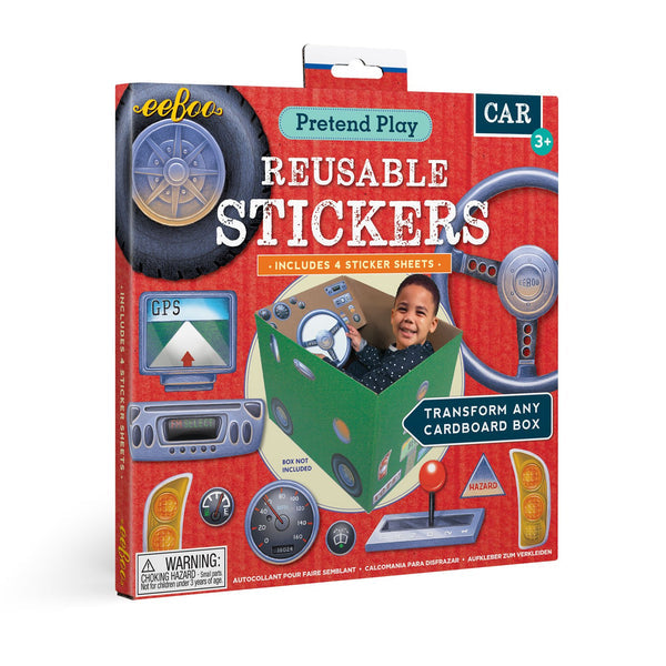 Reusable Stickers - Car