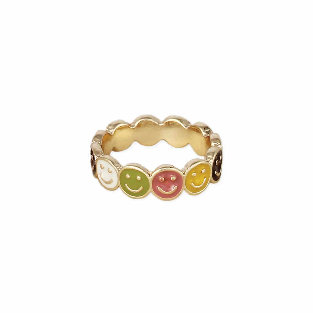 Smilie Face Ring