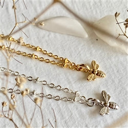 Tiny Bee Necklace