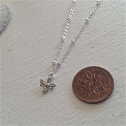 Tiny Bee Necklace