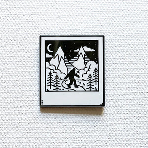 Big Foot Enamel Pin
