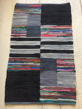 Load image into Gallery viewer, Black Patch Rug

