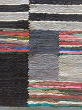 Load image into Gallery viewer, Black Patch Rug
