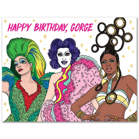 Happy Birthday Gorge Card