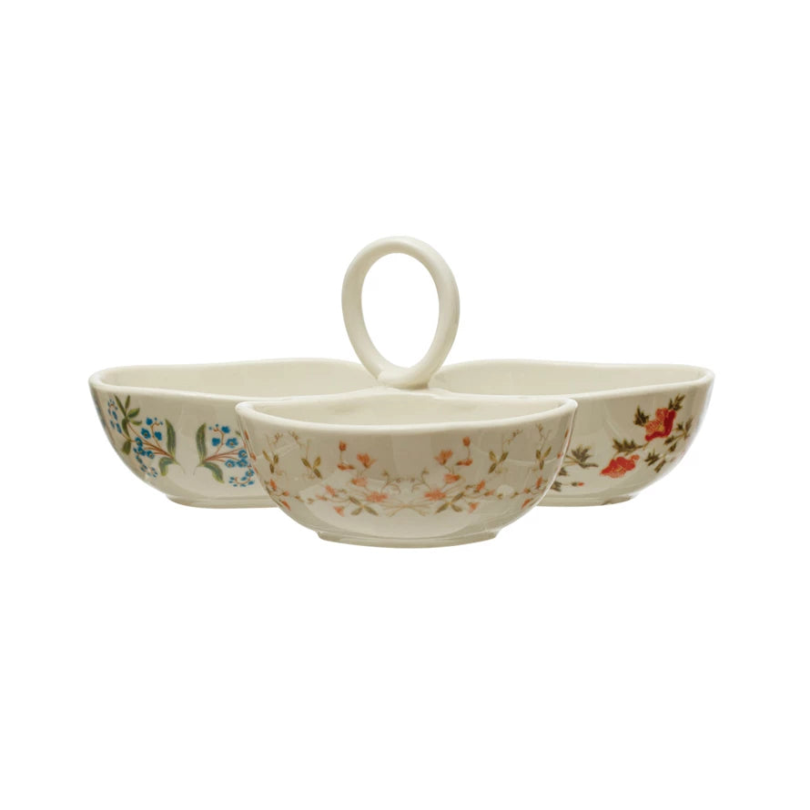 3 Section Serving Dish