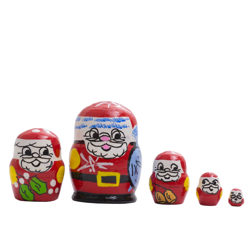 Mini Santa 5 pcs.