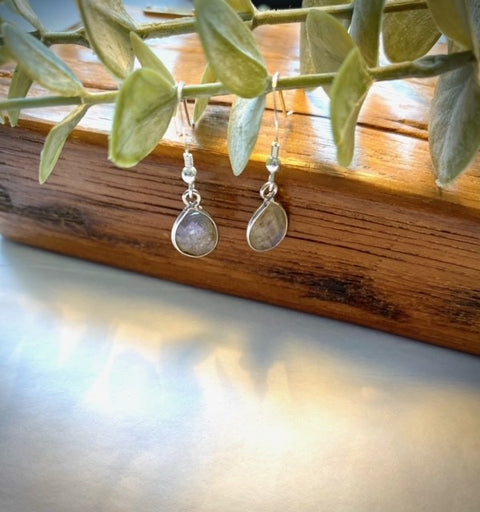 Teardrop Labradorite Earrings