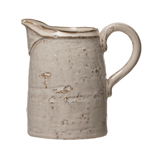 White Pitcher
